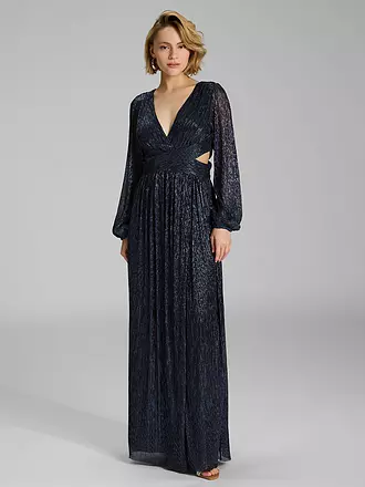 SWING | Abendkleid
Marque : SWING
Couleur : bleu foncé
Catégories : Mode, Femme

Longueur des manches : Manches longues
Encolure : Décolleté en V profond, Col en V
Matière : Polyester / Polyamide
Motif : Uni, Métallique
Coupe (vêtement d'extérieur) : Slim | 